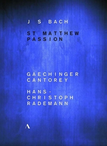 Bach J S - St Matthew Passion (Dvd) in the group Externt_Lager /  at Bengans Skivbutik AB (2607652)