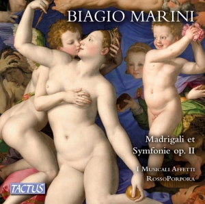 Marini Biagio - Madrigals & Symphonies Op. 2 in the group Externt_Lager /  at Bengans Skivbutik AB (2618089)
