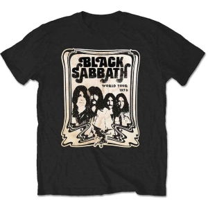 Black Sabbath - World Tour 78 Uni Bl in the group MERCHANDISE / T-shirt / Heavy Metal at Bengans Skivbutik AB (2626165)