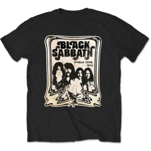 Black Sabbath - World Tour 78 Uni Bl in the group MERCHANDISE / T-shirt / Nyheter / Hårdrock at Bengans Skivbutik AB (2626166r)