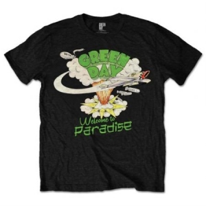Green Day - Welcome To Paradise Uni Bl  in the group MERCHANDISE / T-shirt / Nyheter / Punk at Bengans Skivbutik AB (2626228r)
