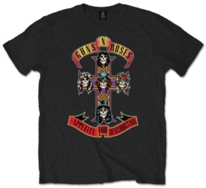 Guns N' Roses - Guns N' Roses Appetite For Destruction T Shirt in the group CDON - Exporterade Artiklar_Manuellt / T-shirts_CDON_Exporterade at Bengans Skivbutik AB (2626274)