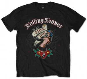 Rolling Stones Miss You Black Mens T Shirt: Small -  T-shirt S (S) in the group MERCH / T-Shirt / Summer T-shirt 23 at Bengans Skivbutik AB (2628366)