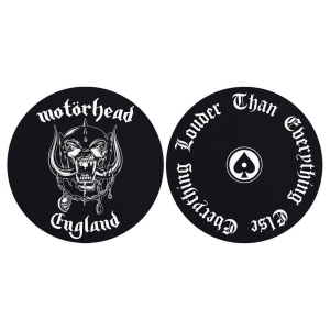 Motorhead - England/Louder Slipmat Pair in the group MERCHANDISE / Merch / Hårdrock at Bengans Skivbutik AB (2645222)