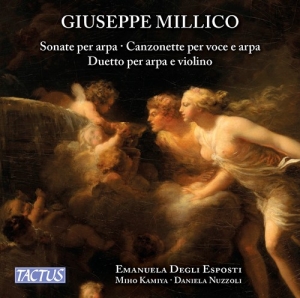 Millico Giuseppe - Harp Sonatas in the group Externt_Lager /  at Bengans Skivbutik AB (2721344)
