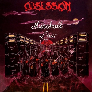 Obsession - Marshall Law (Re-Issue) in the group CD / Hårdrock at Bengans Skivbutik AB (2749481)