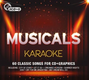 Blandade Artister - Musicals Karaoke in the group CD / Dans/Techno at Bengans Skivbutik AB (2813360)
