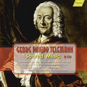 Telemann G P - Sacred Music (8 Cd) in the group Externt_Lager /  at Bengans Skivbutik AB (2822331)