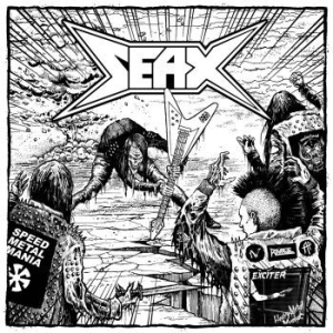 Seax - Speed Metal Mania / To The Grave (2 in the group CD / Hårdrock/ Heavy metal at Bengans Skivbutik AB (2838155)