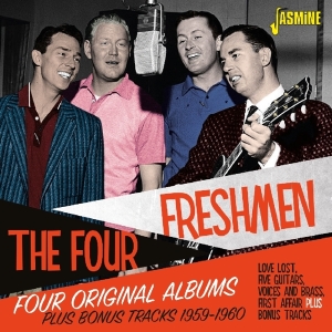 The Four Freshmen - Four Original Albums Plus Bonus Tracks 1959-1960 in the group CD / Jazz,Pop-Rock at Bengans Skivbutik AB (2840156)