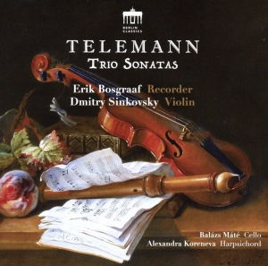 Telemann G P - Trio Sonatas in the group Externt_Lager /  at Bengans Skivbutik AB (2865269)