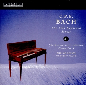 Bach C P E - Solo Keyboard Music, Vol. 34 in the group Externt_Lager /  at Bengans Skivbutik AB (2896228)