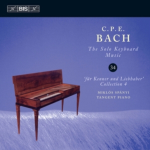 Bach C P E - Solo Keyboard Music, Vol. 34 in the group Externt_Lager /  at Bengans Skivbutik AB (2896228)
