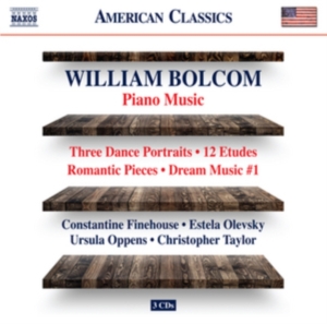 Bolcom William - Music For Solo Piano (3 Cd) in the group Externt_Lager /  at Bengans Skivbutik AB (2925329)