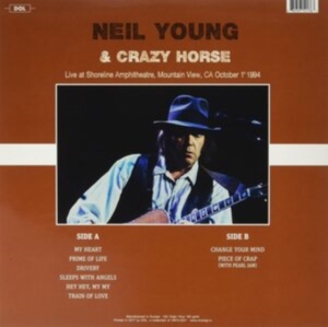Young Neil & Crazy Horse - Live At Shoreline Amphitheatre 1994 in the group Labels /  at Bengans Skivbutik AB (2979335)