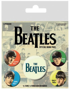 The beatles - The Beatles (Band) Pin Badge Pack in the group CDON - Exporterade Artiklar_Manuellt / Merch_CDON_exporterade at Bengans Skivbutik AB (2988058)