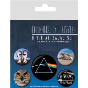 Pink Floyd - Pink Floyd Badge Pack Pin in the group MERCHANDISE / Pin-Button Badge / Pop-Rock at Bengans Skivbutik AB (2988080)