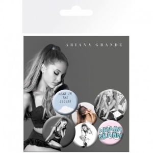 Ariana Grande - Badge Pack - Mix in the group MERCHANDISE / Pin-Button Badge / Pop-Rock at Bengans Skivbutik AB (2989357)
