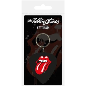 Rolling Stones - Rolling Stones Rubber Keychain (Plectrum in the group Minishops / Rolling Stones at Bengans Skivbutik AB (2996555)