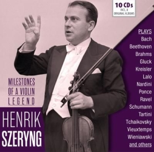 Szeryng Henrik - Milestones Of A Violin Legend in the group CD / Pop at Bengans Skivbutik AB (3015587)