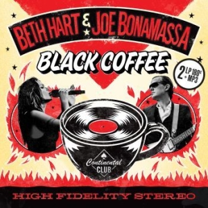 Hart Beth & Joe Bonamassa - Black Coffee in the group VINYL / Blues,Jazz,Pop-Rock at Bengans Skivbutik AB (3018360)