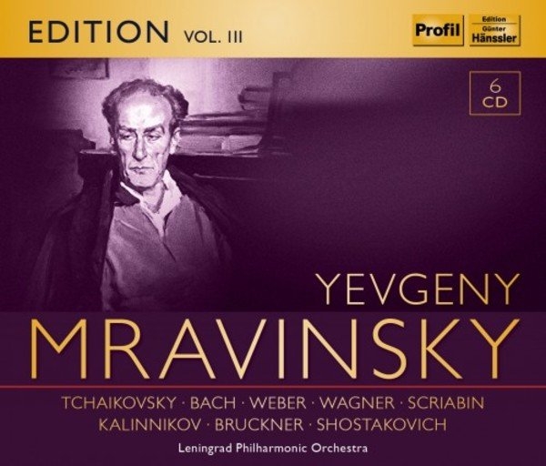 Various - Yevgeny Mravinsky Edition, Vol. 3 ( in the group Externt_Lager / at Bengans Skivbutik AB (3023808)
