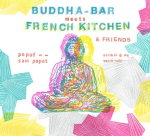Blandade Artister - Buddha Bar Meets French Kitchen in the group CD / RNB, Disco & Soul at Bengans Skivbutik AB (3034530)