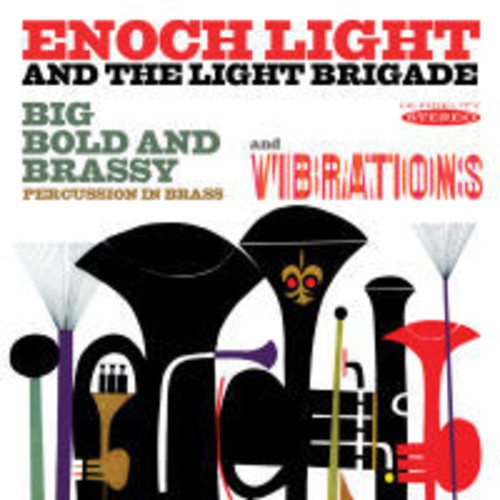 Enoch Light - Big Bold & Brassy & Vibrations in the group CD / Pop at Bengans Skivbutik AB (3034720)