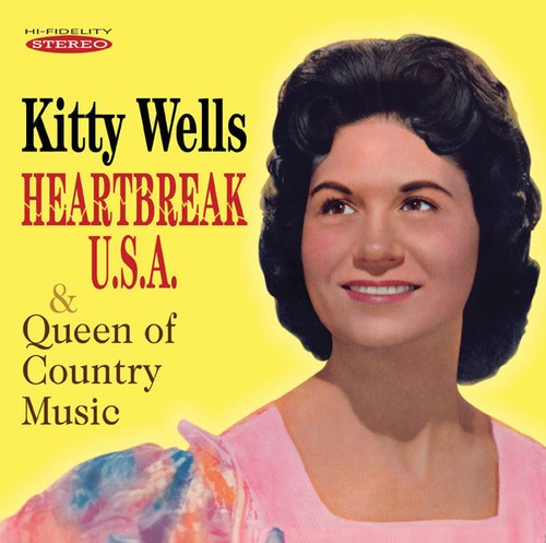 Wells Kitty - Heartbreak U.S.A. & Queen Of Countr in the group CD / Country at Bengans Skivbutik AB (3034733)