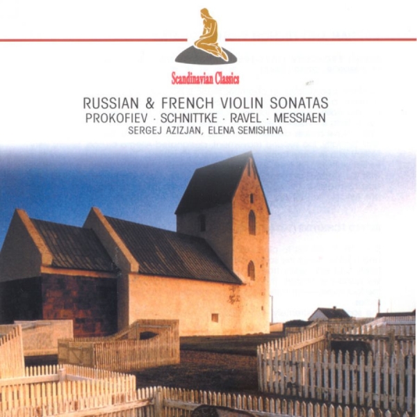 Azizian Sergej - Elena Semishina - Russian & French Violin Sonata in the group CD / Bestsellers at Bengans Skivbutik AB (3042168)