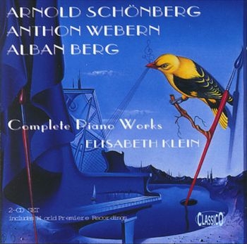 Klein Elisabeth - Schönberg, Berg, Webern in the group CD / Pop at Bengans Skivbutik AB (3042186)