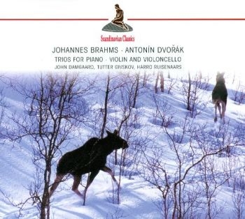 Damgaard John Tutter Givskov Harro - Brahms/Dvorak: Trios For Piano in the group CD / Bestsellers at Bengans Skivbutik AB (3042195)