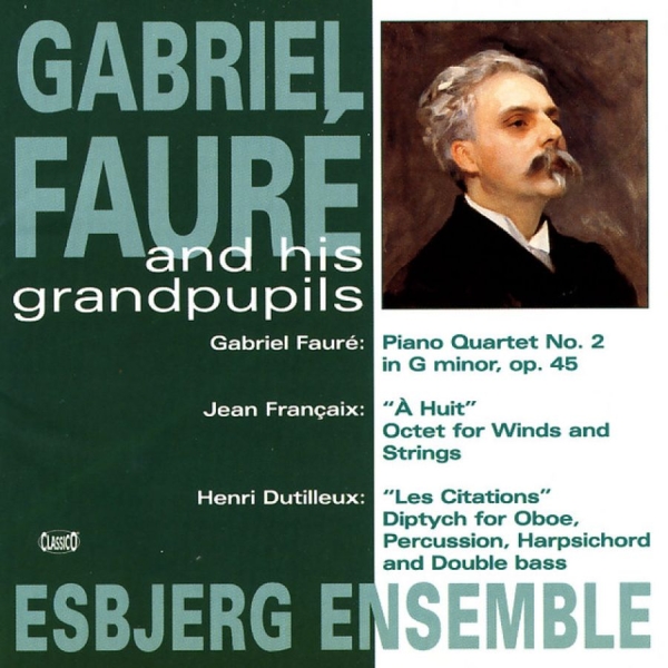 Esbjerg Ensemble - Piano Quartet No.2-A Huit in the group CD / Pop at Bengans Skivbutik AB (3042244)