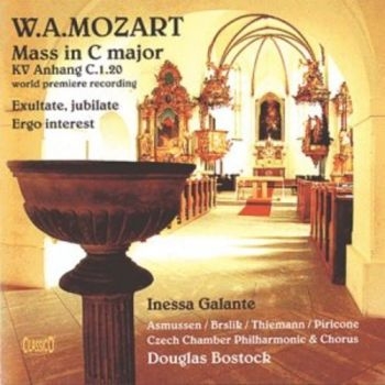 Czech Chamber Philharmonic And Chor - Mozart: Mass In C Major, Exu in the group CD / Pop at Bengans Skivbutik AB (3042251)