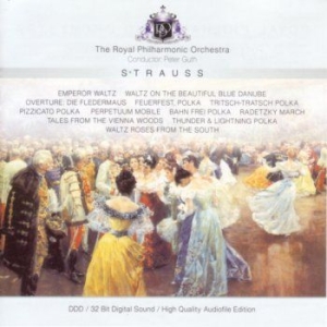 Royal Philharmonic Orchestra/Guthpe - Strauss Family in the group MUSIK / SACD / Pop at Bengans Skivbutik AB (3042552)