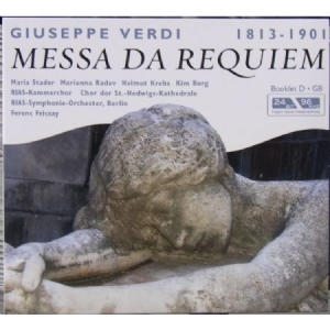 Stader/Borg/Rias So Berlin/Fricsay - Verdi: Messa Da Requiem in the group CD / Pop at Bengans Skivbutik AB (3042584)
