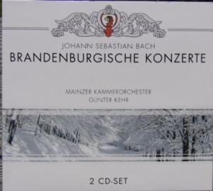 Mainzer Kammerorchester/Kehr Günter - Bach: Brandenburgische Konzerte in the group CD / Pop at Bengans Skivbutik AB (3042586)