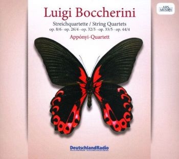 Appónyi-Quartett - Boccherini: Streichquartette in the group CD / Pop at Bengans Skivbutik AB (3042908)
