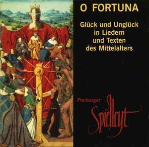 Freiburger Spielleyt - Freiburger Spielleyt-O Fortuna in the group CD / Pop at Bengans Skivbutik AB (3042924)