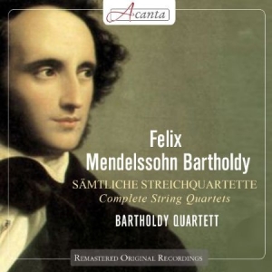 Bartholdy-Quartett - Mendelssohn: Streichquartette in the group CD / Pop at Bengans Skivbutik AB (3043345)