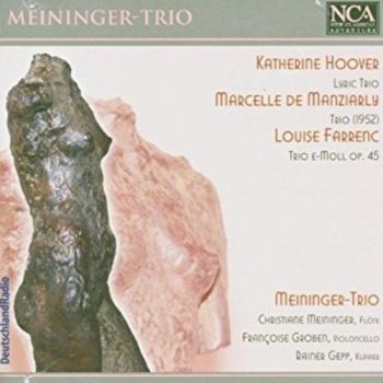 Meininger Trio - Hoover / Manziarly / Farrenc in the group CD / Pop at Bengans Skivbutik AB (3043423)