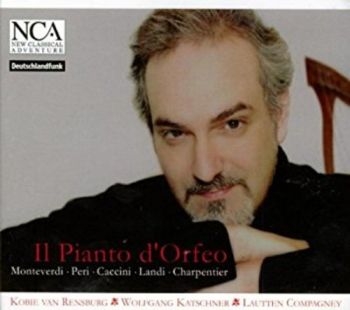 Rensburg Kobie Van / Lautten Compag - Il Pianto D'orfeo in the group CD / Pop at Bengans Skivbutik AB (3043431)