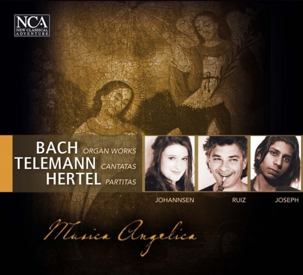 Musica Angelica - Bach, Telemann, Hertel in the group CD / Bestsellers at Bengans Skivbutik AB (3043468)