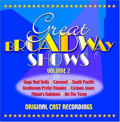 Great Broadway Shows V.2 - Original Cast Recordings in the group CD / Pop at Bengans Skivbutik AB (3043906)