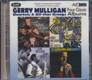 Gerry Mulligan - Four Classic Albums in the group CD / Jazz at Bengans Skivbutik AB (3043936)