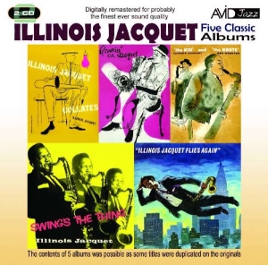 Jacquet Illinois - Five Classic Albums in the group OTHER / Kampanj 6CD 500 at Bengans Skivbutik AB (3043958)