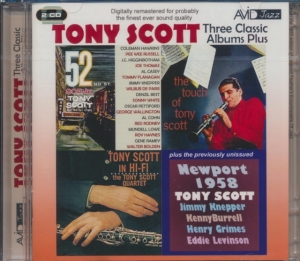 Tony Scott - Three Classic Albums Plus in the group CD / Jazz at Bengans Skivbutik AB (3044078)