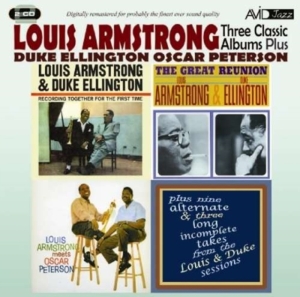 Armstrong Louis Ellington Duke - Three Classic Albums in the group Minishops / Louis Armstrong at Bengans Skivbutik AB (3044106)