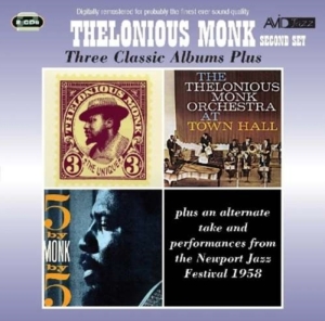 Monk Thelonious - Three Classic Albums Plus in the group Labels /  at Bengans Skivbutik AB (3044108)
