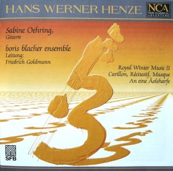 Oehring/Boris Blacher Ensemble/Gold - Henze: Royal Winter Music 2 in the group CD / Bestsellers at Bengans Skivbutik AB (3044178)
